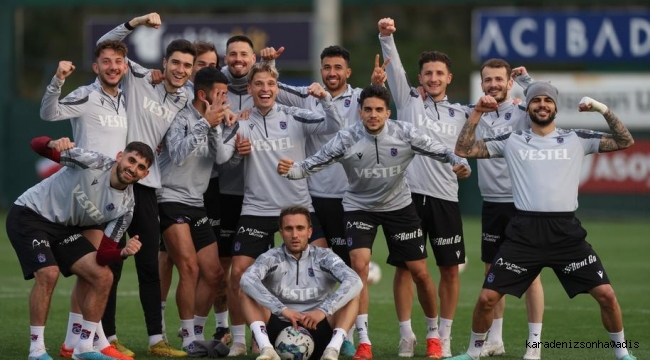 Trabzonspor'da Fenerbahçe maçı hazırlıkları devam ediyor