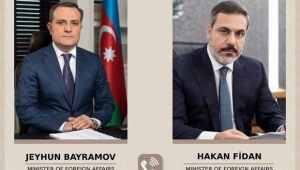 Azerbaycan Dışişleri Bakanı Bayramov, Hakan Fidan ile telefonda görüştü