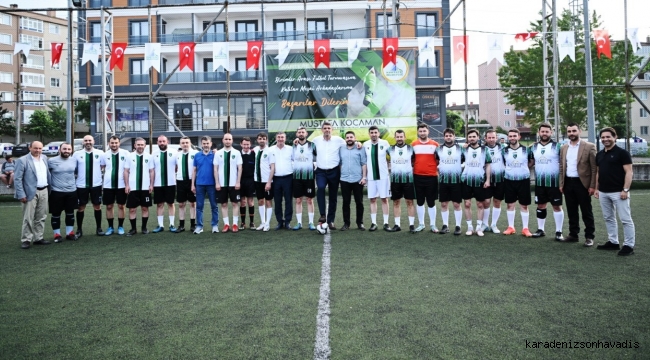 KARTEPE’DE BİRİMLER ARASI FUTBOL TURNUVASI BAŞLADI