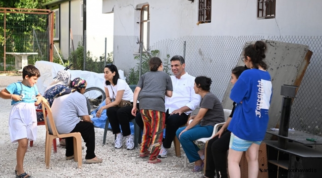 BAŞKAN KOCAMAN BAYRAMDA HATAY’DA