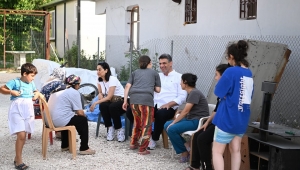 BAŞKAN KOCAMAN BAYRAMDA HATAY’DA