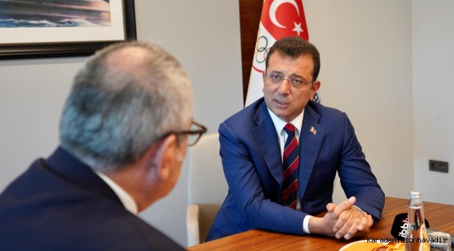 İMAMOĞLU: HER ŞEYİN ÜSTÜNDE GÖRÜYORUZ BU MESELEYİ