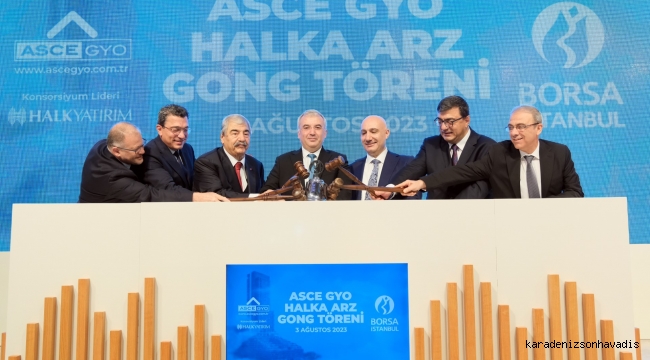 Borsa İstanbul'da gong ASCE GYO için çaldı