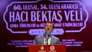 Ekrem İmamoğlu ''HACI BEKTAŞ-I VELİ ANMA TÖRENLERİNDE KONUŞTU''