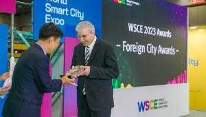 Büyükşehir TUBİS'e ilk ödül Güney Kore'den
