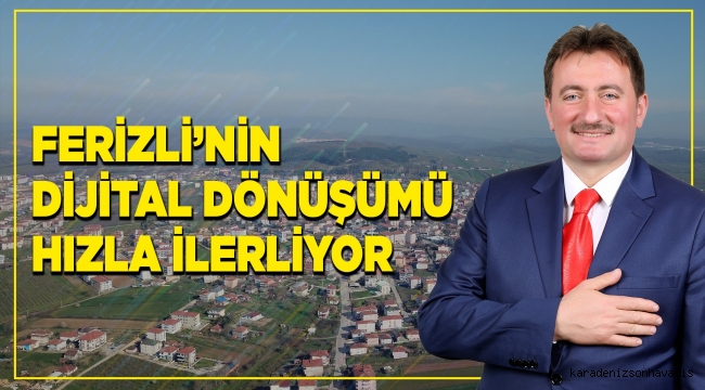 Ferizli'de Fiber İnternet Altyapı Çalışmaları Tüm Hızıyla Sürüyor