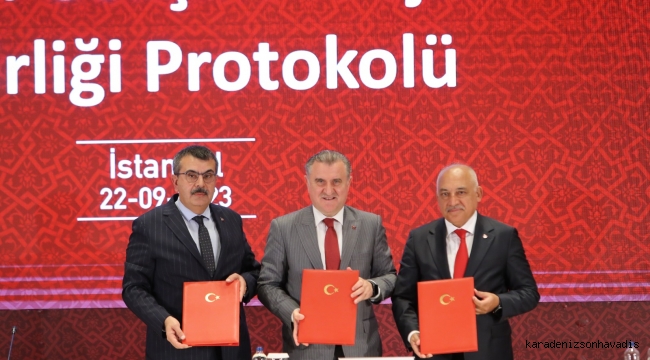 Futbol Gelişim Projesi İş Birliği Protokolü İmzalandı