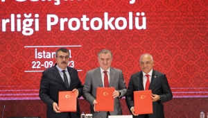 Futbol Gelişim Projesi İş Birliği Protokolü İmzalandı