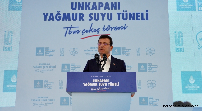 İMAMOĞLU: SEL VE SU BASKINLARINI TARİHİ YARIMADADA TARİHE GÖMECEĞİZ