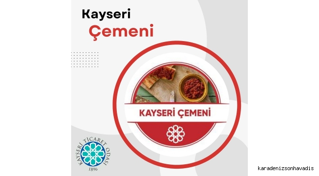 Kayseri çemeni tescillendi