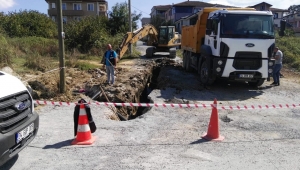 Büyükşehir’den Ferizli İstiklal Mahallesi’ne yeni atık su hattı