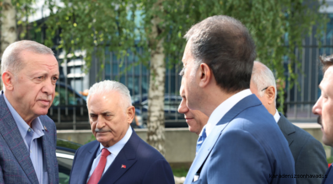 Cumhurbaşkanı Erdoğan AK Parti Genel Merkezi’nde