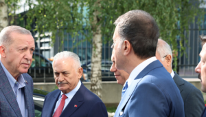 Cumhurbaşkanı Erdoğan AK Parti Genel Merkezi’nde