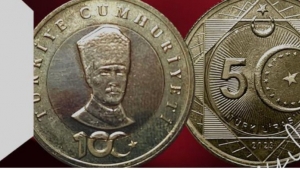 Cumhuriyet’in 100. yılına özel hatıra parası basıldı