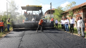 Gölkent Mahallesi'nde asfalt çalışmaları devam ediyor