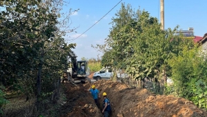 Hendek Çamlıca’ya yeni hat ile içme suyu deposu