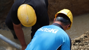 Sakarya Büyükşehir Belediyesi’nden Karasu Aziziye Mahallesi’ne yeni içme suyu hattı