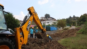 Sapanca Göl Mahallesi’nde altyapı çalışmaları aralıksız devam ediyor