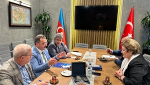 TİMBİR’in Azerbaycan temasları sürüyor; Heyet Türk Evi’nde