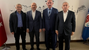 Adil Karaismailoğlu, Trabzon Büyükşehir'i ziyaret etti