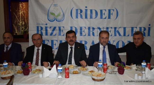 Ankara RİDEF'ten anlamlı buluşma; Rizeli öğretmenler ağırlandı