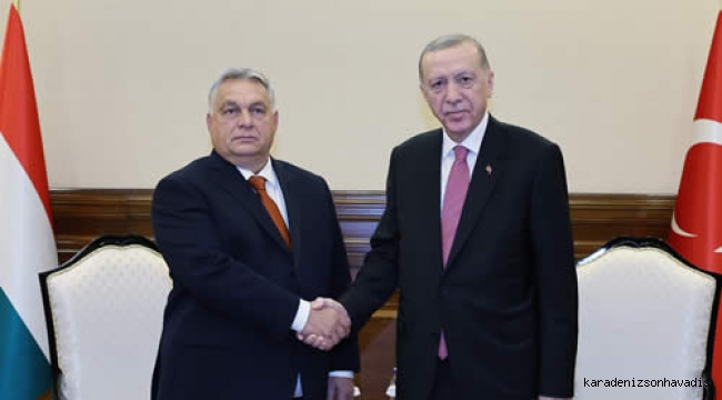 Cumhurbaşkanı Erdoğan, Macaristan Başbakanı Orban ile görüştü