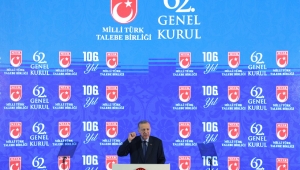 Cumhurbaşkanı Erdoğan,MTTB 62. Genel Kurulu'na katıldı.