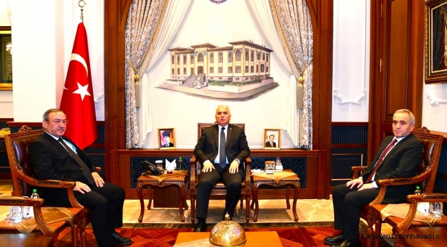 Genel Müdür Alim'den, Trabzon Valisi Yıldırım'a tebrik ziyareti
