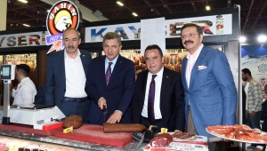 GÜLSOY : KAYSERİ'NİN YÖRESEL ÜRÜNLERİ YÖREX'TE BÜYÜK İLGİ GÖRDÜ