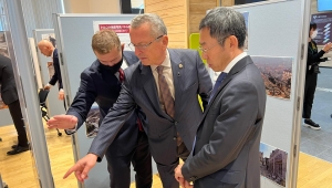 Kantarcı, Japonya’da, ‘Türkiye Depremi’ sergisinin açılışını yaptı