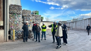 Sakarya Büyükşehir’den çevre bilincine yakışır tesis ziyareti