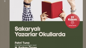 Sakaryalı yazarlar liselerde öğrencilerle buluşacak