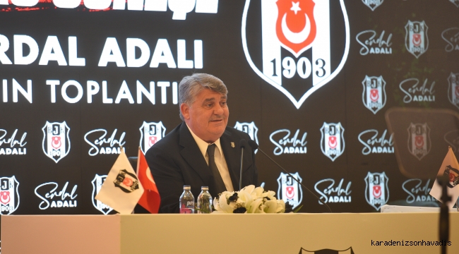 Serdal Adalı, Beşiktaş Jimnastik Kulübü Başkanlığına Aday Oldu