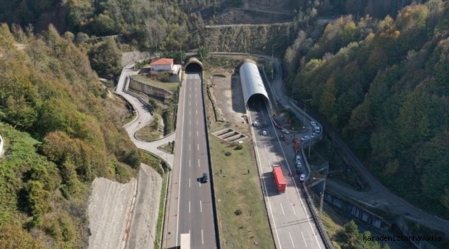 Yenilenen Bolu Dağı Tüneli hizmete girdi