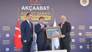 Akçaabat Adalet Sarayının temeli törenle atıldı