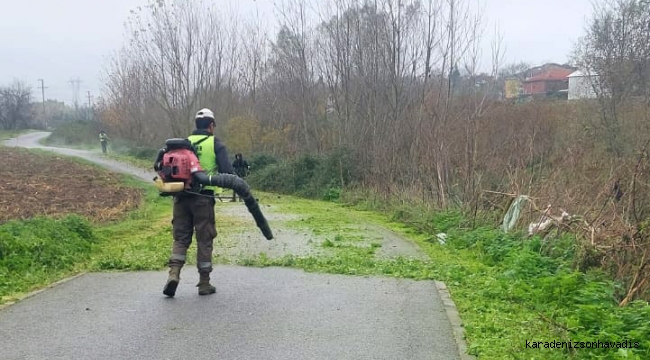 Bisiklet yollarında kış temizliği 