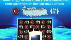 GMİS Genel Başkanı Yeşil, TÜRK-İŞ kongresinde konuştu:''Kurumlarımıza sahip çıkılsın''
