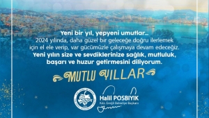 Kdz. Ereğli Belediye Başkanı Halil Posbıyık, yeni yıl mesajı yayımladı
