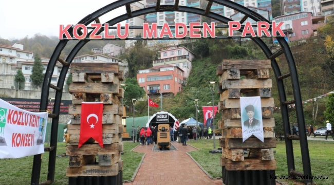 ''Maden Park'' madenciler gününde açıldı