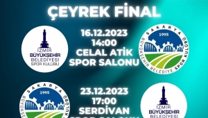 Sakarya Büyükşehir Hentbol’un çeyrek finalde rakibi İzmir