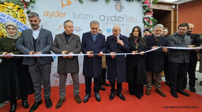 Ayder'ishi Fırın ve Cafe ile Ayder Turizmin yeni hizmet binası açıldı