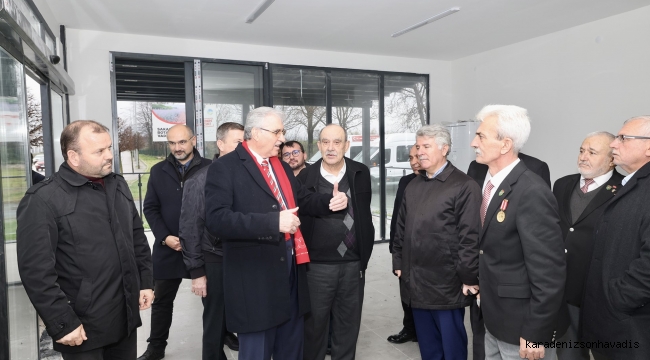 Büyükşehir’den şehit yakını ve gazilere modern bir tesis “Onlar bizim emanetimiz, mutlulukları görevimizdir”