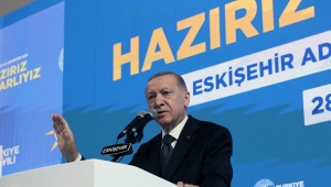 Cumhurbaşkanı Erdoğan, Eskişehir'de Aday Tanıtım Toplantısı'nda konuştu