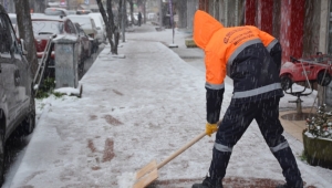 Kdz. Ereğli Belediyesi, kar yağışına karşı teyakkuzda