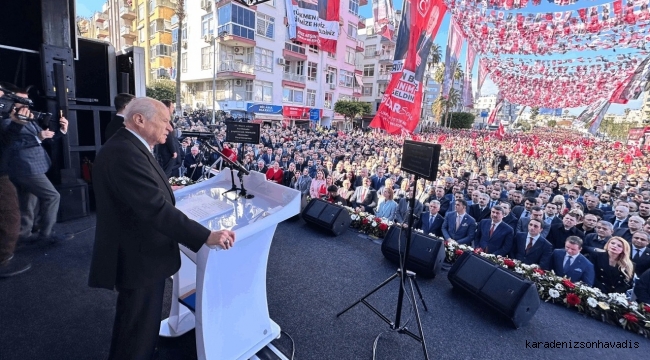 MHP lideri Devlet Bahçeli, 