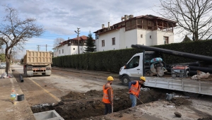 Sapanca’nın yeni yağmursuyu hattında çalışmalarını tamamladı