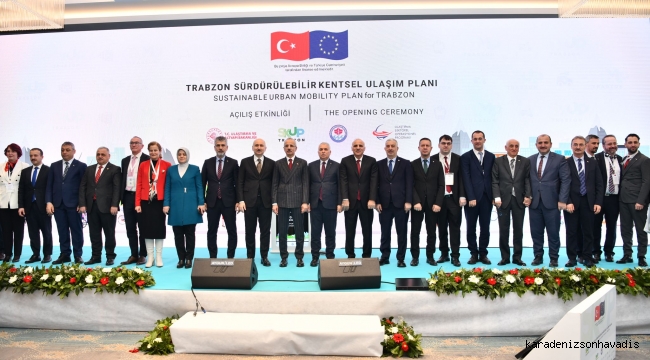 Trabzon sürdürülebilir kentsel ulaşım planının startını verdi