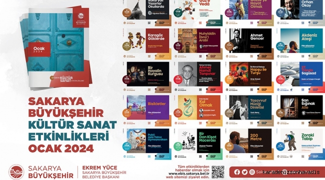 Yeni yılın ilk etkinlik takvimi belli oldu: Büyükşehir’le kültür sanat dolu Ocak