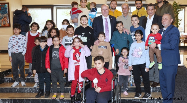 ATO Başkanı Baran, Gazzeli hastaları ziyaret etti