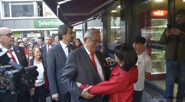 Başkan Posbıyık, meclis üyesi adaylarıyla sahada